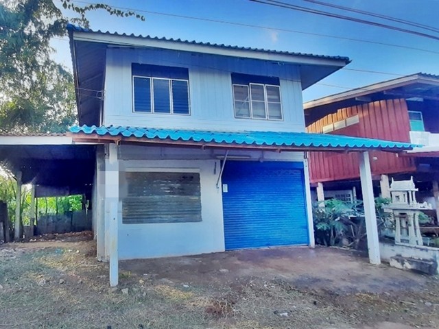 ขายบ้านครึ่งตึกครึ่งไม้ ชัยบาดาล ลพบุรี (PAP-7-0258 )