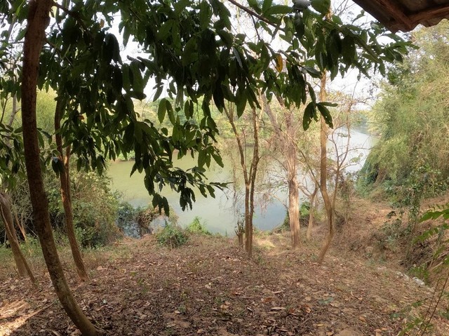 ที่ดินริมแม่น้ำแควน้อย อำเภอไทรโยค เมืองกาญจนบุรี ทำเลย่านธุรกิจโรงแรม รีสอร์ทริมน้ำ