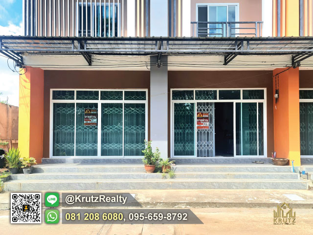 3-story commercial building for sale, 23.8 Sq w. Sripattana Road, Not Meant, Mueang Surin