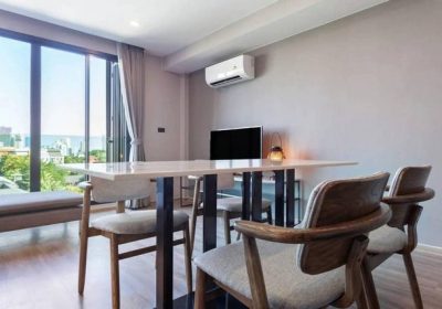 Condo For Rent “The Teak Sukhumvit 39 Condo” — 2 Bedrooms 58 Sq.m. 38,000 Baht — Best price, Designed in Modern Organic Design!