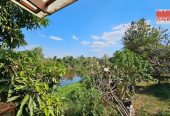 ขายบ้านพร้อมที่ดิน ขนาด 3 ไร่ 94 ตร.ว. ต.หนองบัว อ.เมือง กาญจนบุรี ติดแม่น้ำแควใหญ่ สวยมากๆ คุ้งน้ำสวยๆ เหมาะทำรีสอร์ท