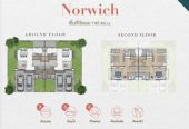 ขายบ้านแฝด แบบบ้าน Norwich บริทาเนีย ราชพฤกษ์ 345(Britania Ratchaphruek 345) ขนาด 35 ตรว. บ้านดีไซน์ใหม่ บนทำเลศักยภาพใก