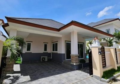 ให้เช่าบ้านเดี่ยว 1 ชั้น หมู่บ้านดุสิตการ์เด้น 6 บ้านพลูวิลล่า Pool Villa Pattaya